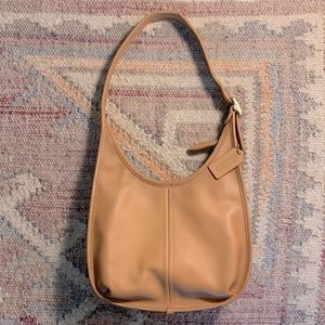 Coach Ergo Shoulder Bag in Natural Leather